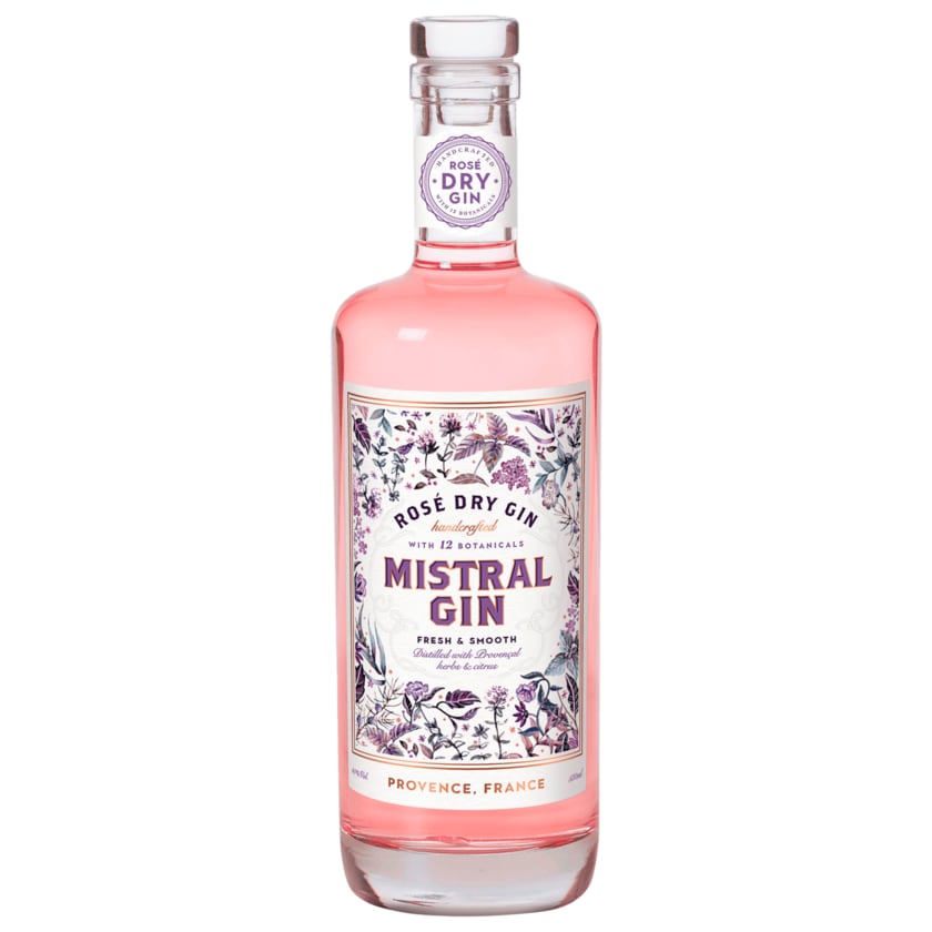 Mistral Gin Rosé Dry Gin 0,5l